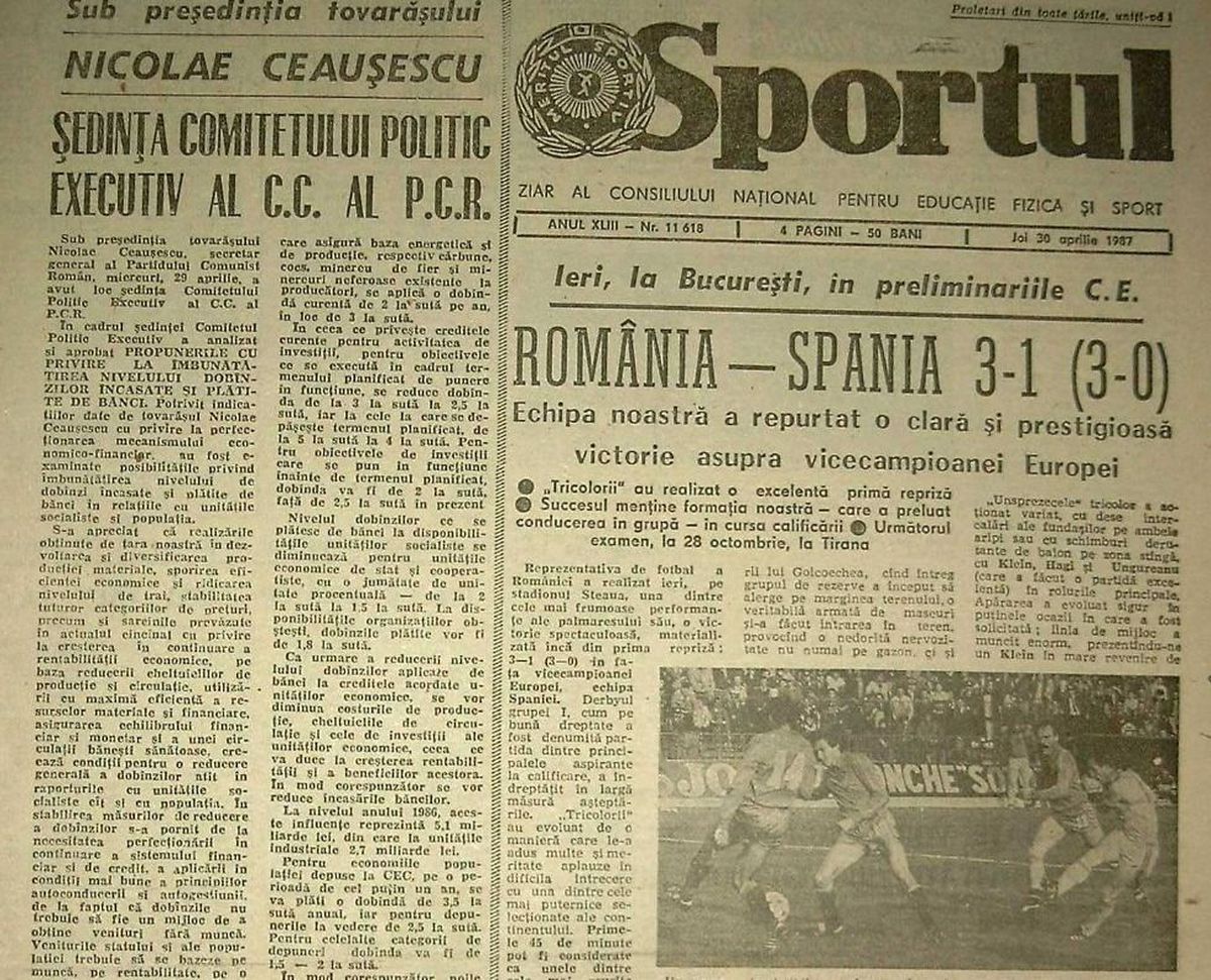 35 de ani de la cele mai tari 8 minute din istoria naționalei. Și de când Lăcătuș a trimis la spital doi adversari într-un sfert de oră. „Așa trebuie jucat și acum, nu ca domnișoarele!”
