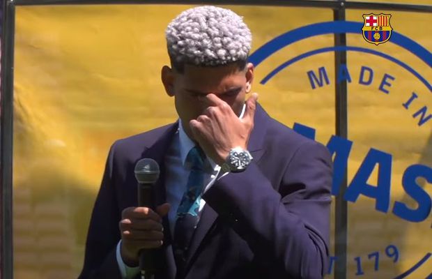 Jucătorul de „1 miliard de euro” al Barcelonei a izbucnit în lacrimi