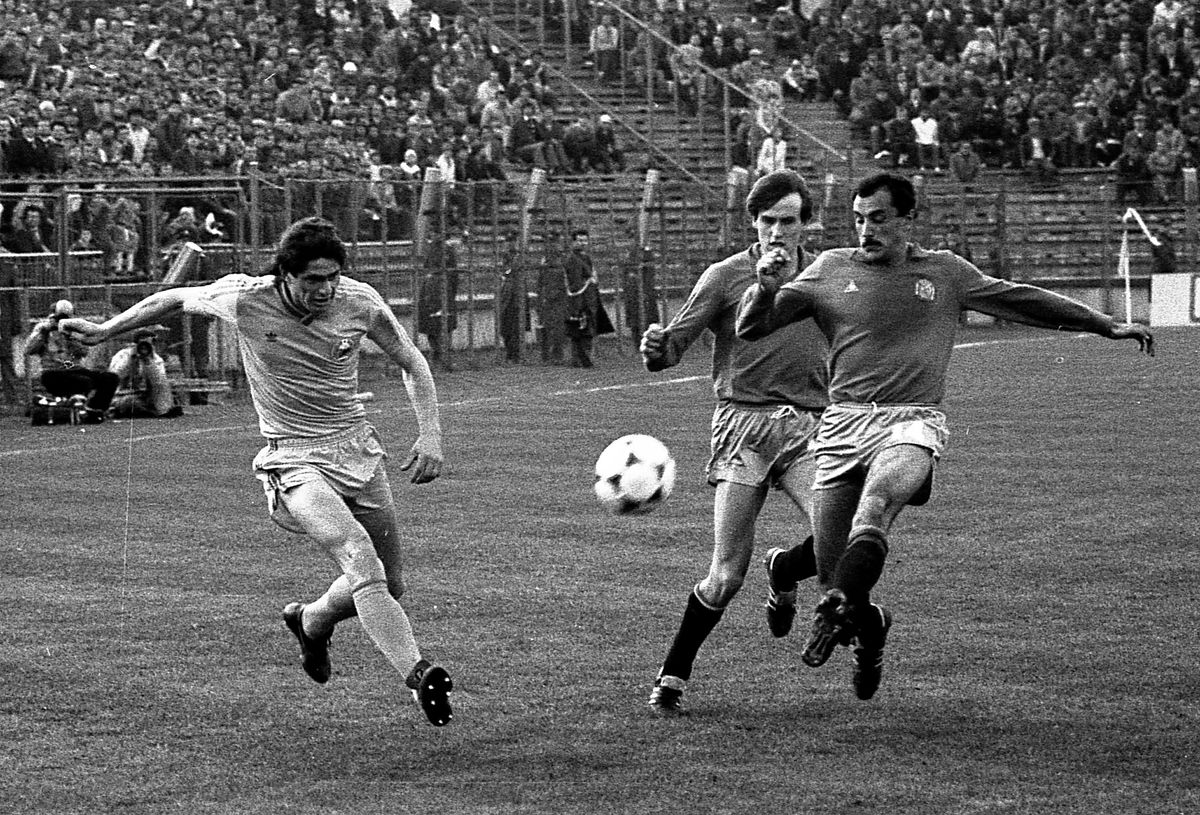 RETRO GSP - România - Spania 3-1