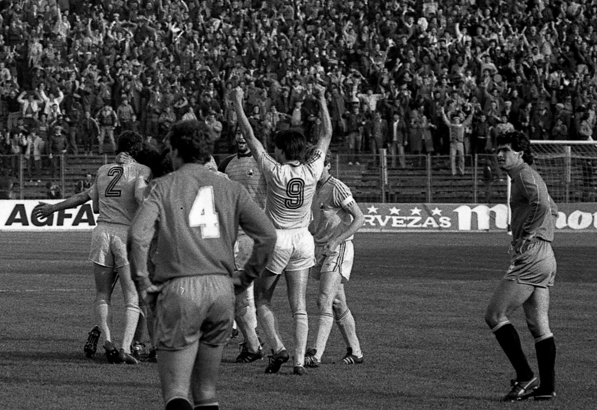 RETRO GSP - România - Spania 3-1