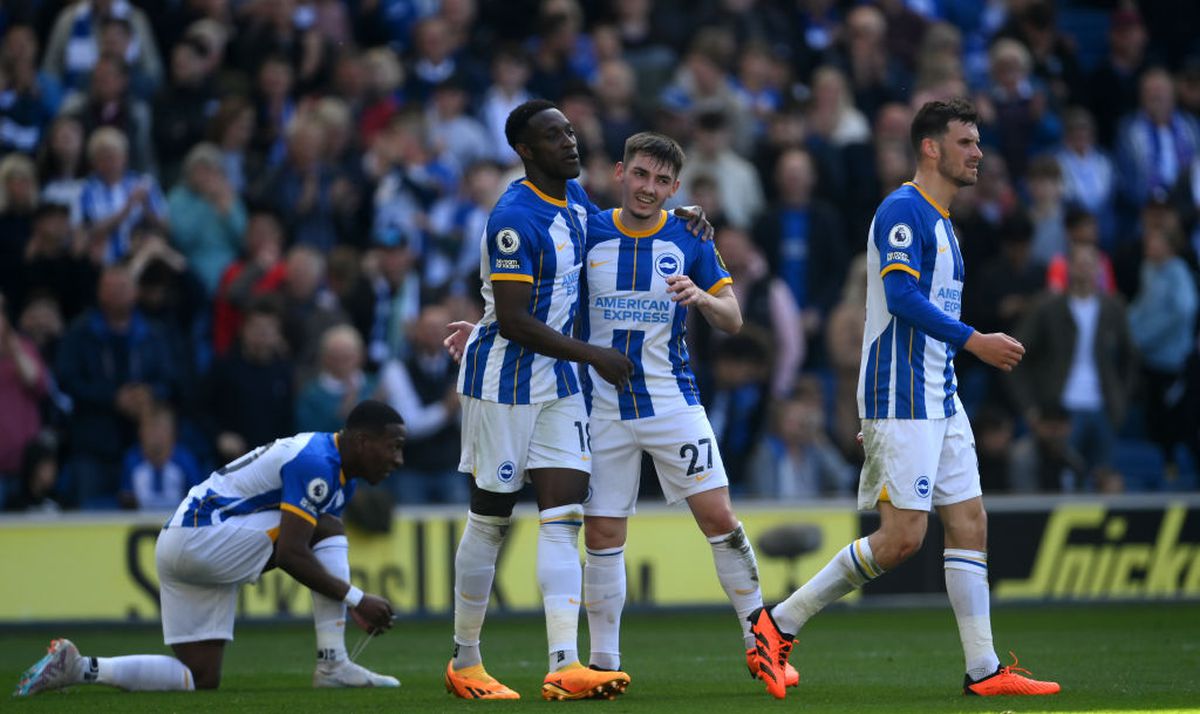 De Zerbi, show în Premier League » Brighton i-a năucit pe „lupi”: victorie la 6 goluri