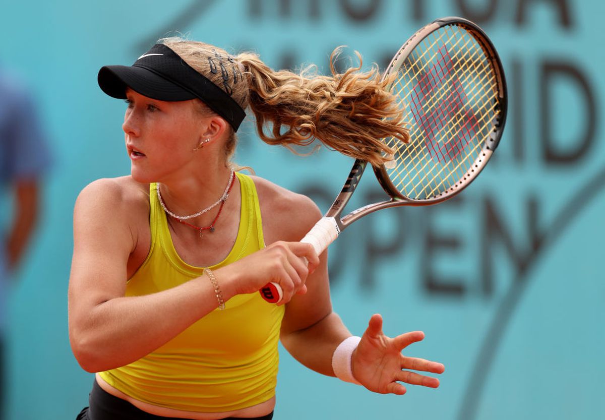 O nouă senzație în circuitul WTA: s-a calificat în optimi la Madrid chiar în ziua în care a împlinit 16 ani