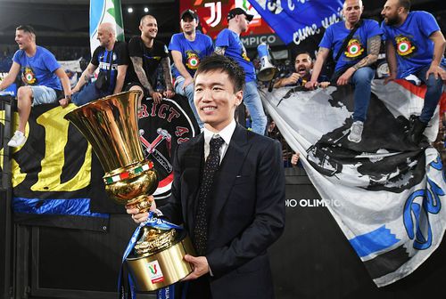 Patronul lui Inter Milano, Steven Zhang, și cel mai tânăr președinte din Serie A, foto: Guliver/gettyimages
