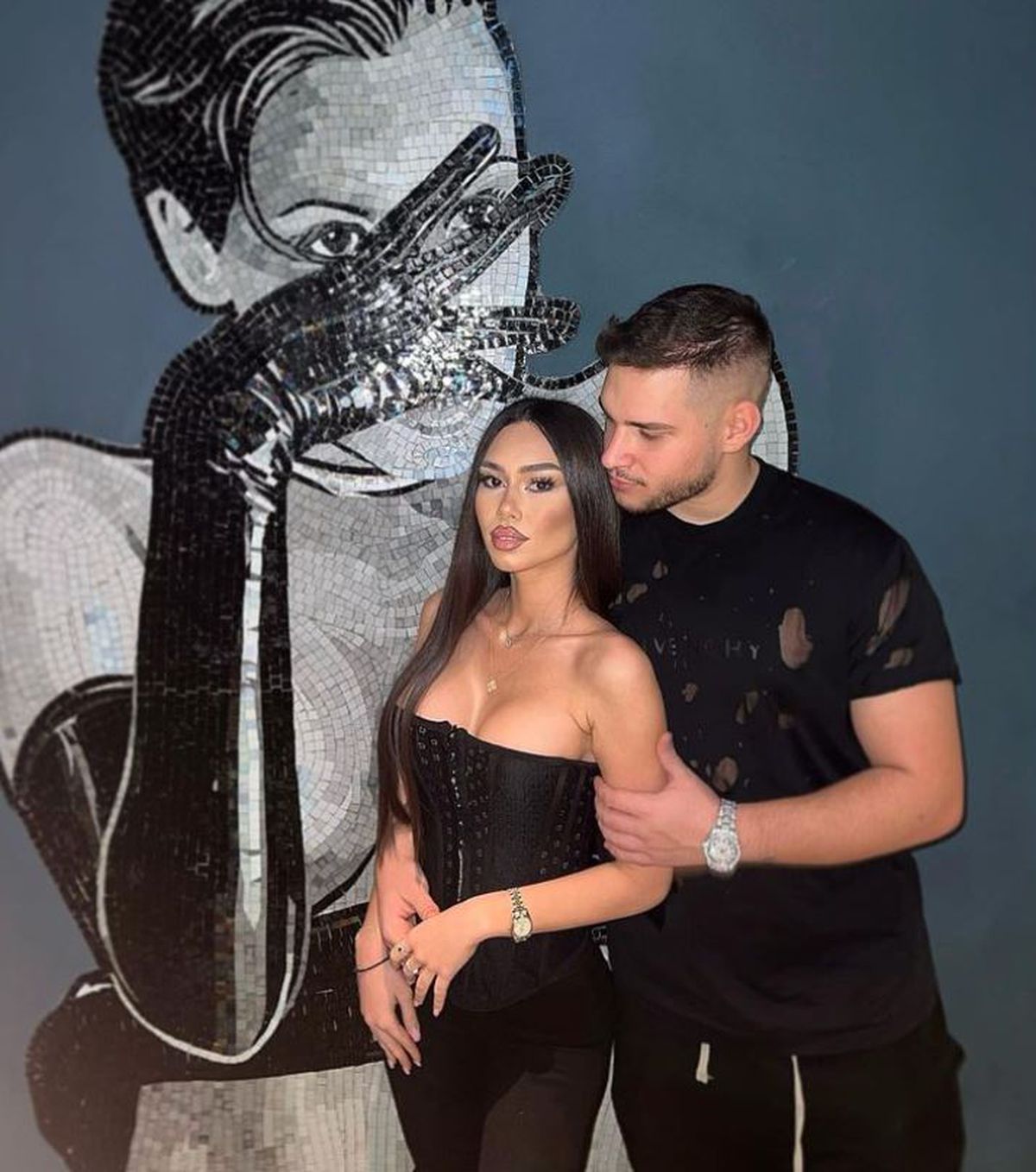 Denise, prietena lui Angelo Borcea