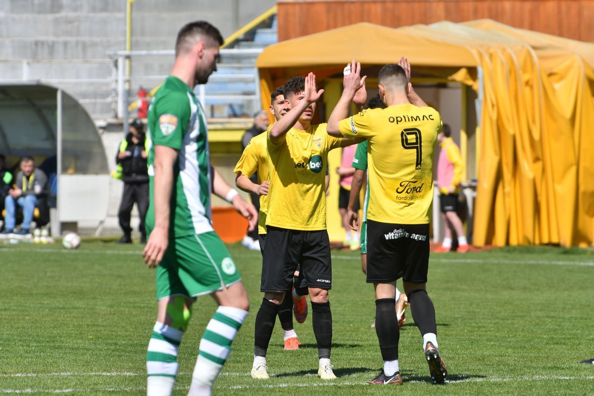 FOTO Brașov - Chiajna în play-out Liga 2 29.04.2023