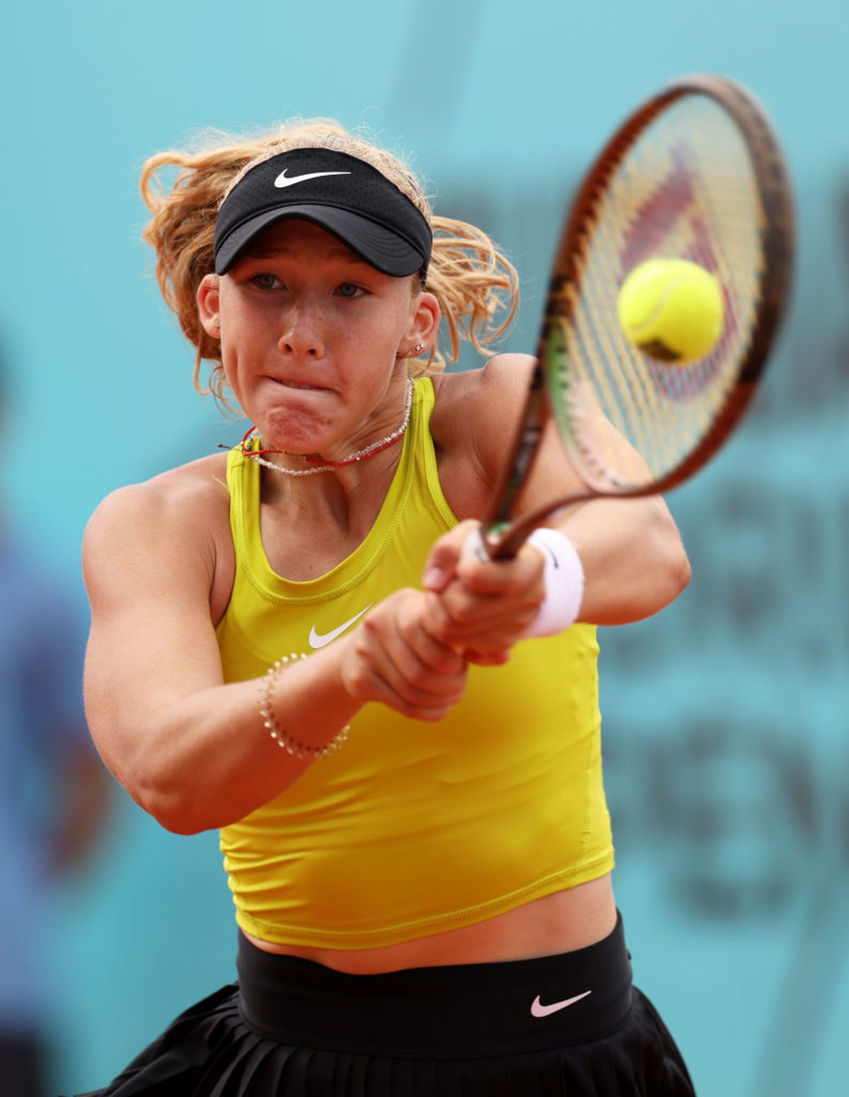 Mirra Andreeva - Magda Linette, WTA Madrid 2023