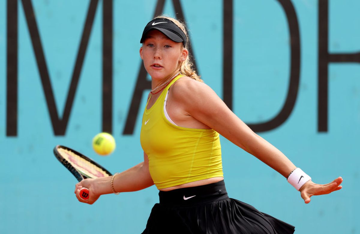 O nouă senzație în circuitul WTA: s-a calificat în optimi la Madrid chiar în ziua în care a împlinit 16 ani