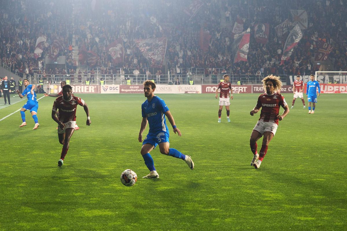 Rapid, ADIO Europa! Eșec cu Craiova pe Giulești la ultima fază » Cum arată clasamentul ACUM din play-off