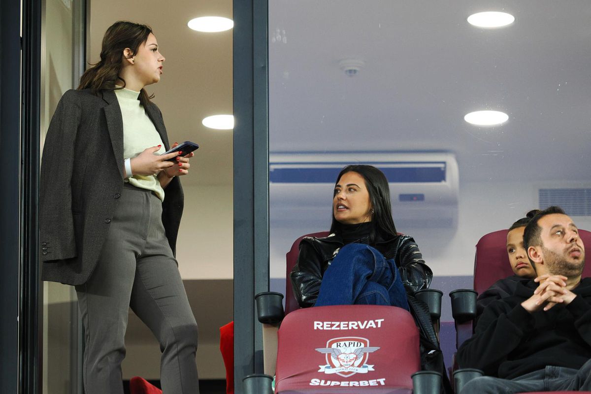 Antonia, prezență-surpriză la Rapid - Universitatea Craiova » Cum a fost surprinsă de fotoreporterul GSP