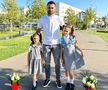 Valentin Crețu și cele două fetițe /  Sursă foto: instagram.com/valentincretu89/, instagram.com/madalinamariacretu/