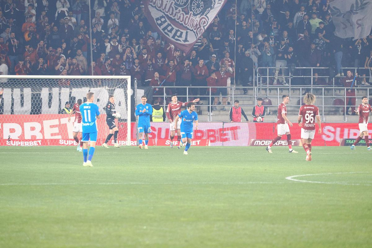 Rapid, ADIO Europa! Eșec cu Craiova pe Giulești la ultima fază » Cum arată clasamentul ACUM din play-off