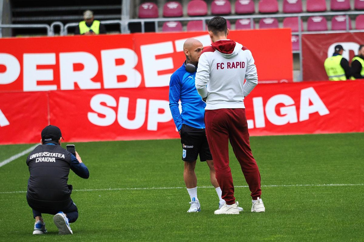 Rapid - Universitatea Craiova, poze înainte de meci