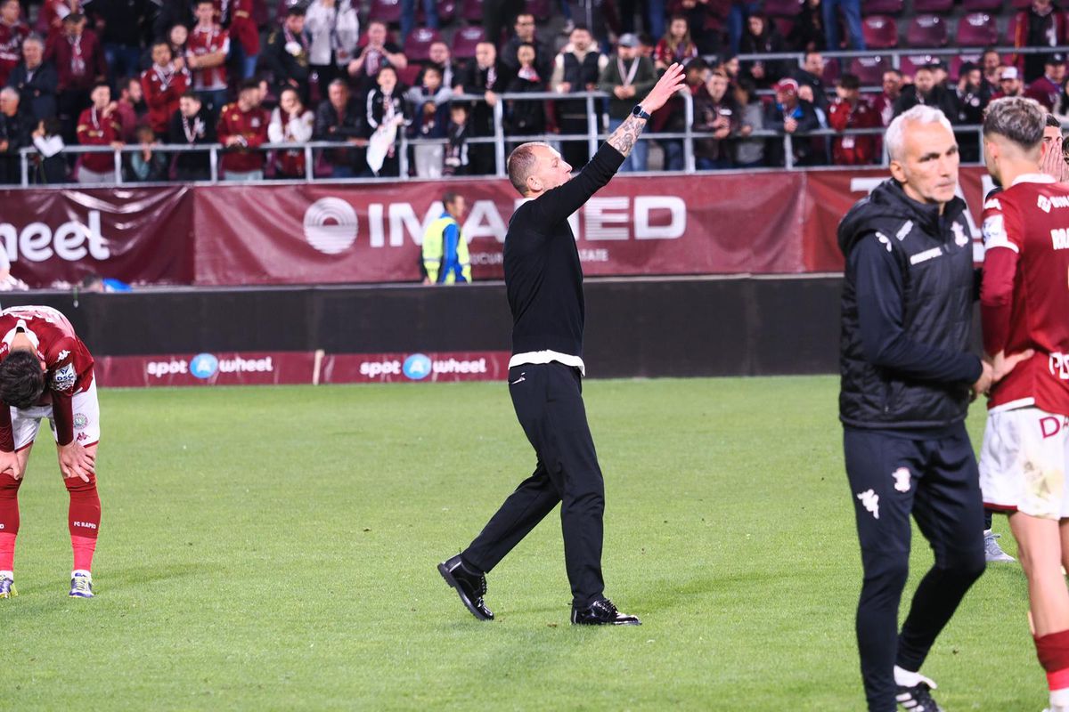 Aproape de oficializare » Rapid va avea un nou antrenor sezonul următor: „Am promis!”