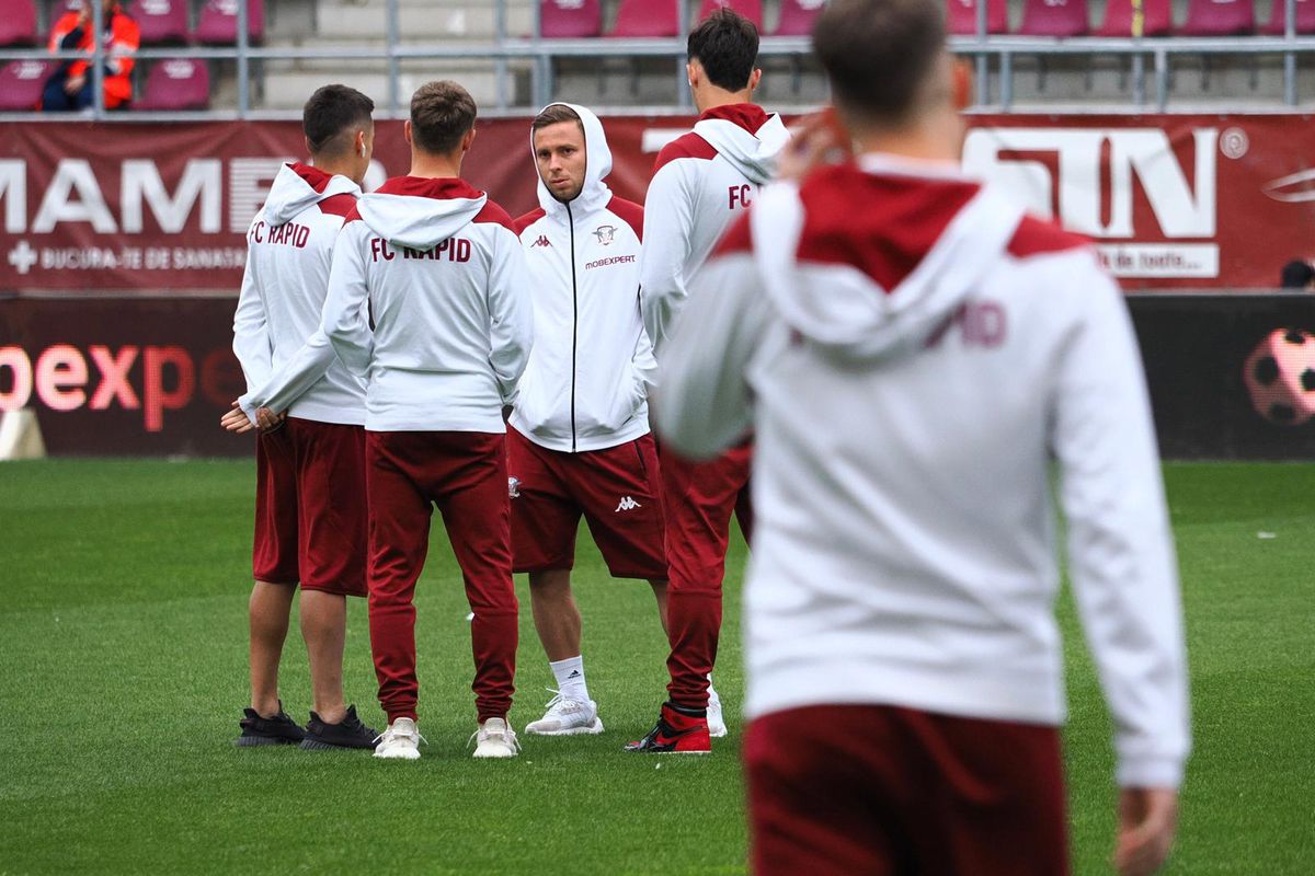 Rapid - Universitatea Craiova, poze înainte de meci