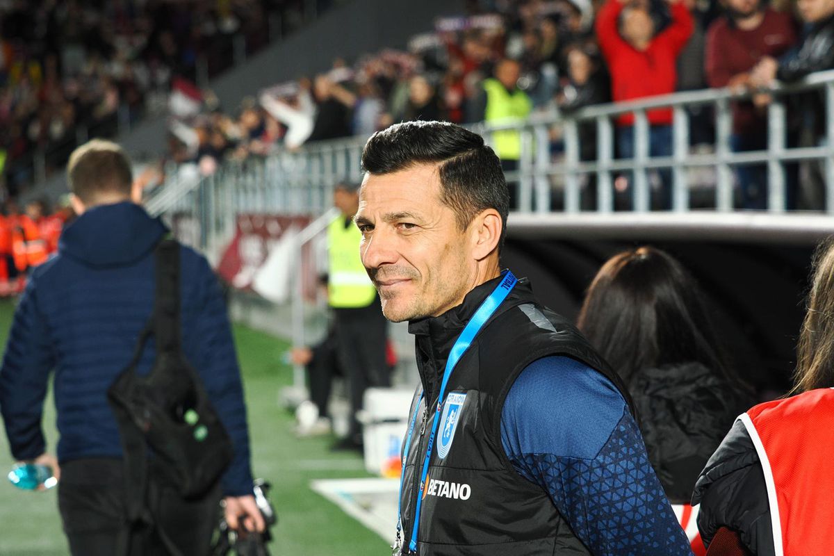 Șumudică a intrat în direct, după Rapid - Universitatea Craiova, și l-a compătimit pe Șucu: „Nu cred că George Copos a făcut asta vreodată”