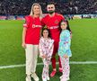Valentin Crețu, soția și copiii, după meciul în care FCSB a devenit campioană /  Sursă foto: instagram.com/valentincretu89/, instagram.com/madalinamariacretu/