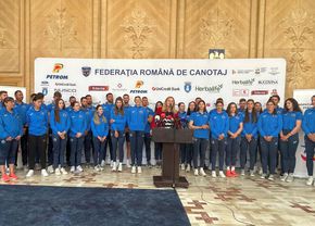 După 8 medalii la Europenele de canotaj, delegația României a fost primită primită la Salonul Oficial de la Otopeni: „Vom munci mai mult pentru Jocurile Olimpice”