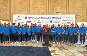 După 8 medalii la Europenele de canotaj, delegația României a fost primită în Salonul Oficial de la Otopeni: „Ancuța le-a zis după cursă: «Ne vedem la Paris»”