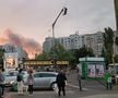 Incendiu în apropierea stadionului Giulești, înainte de Rapid - Craiova