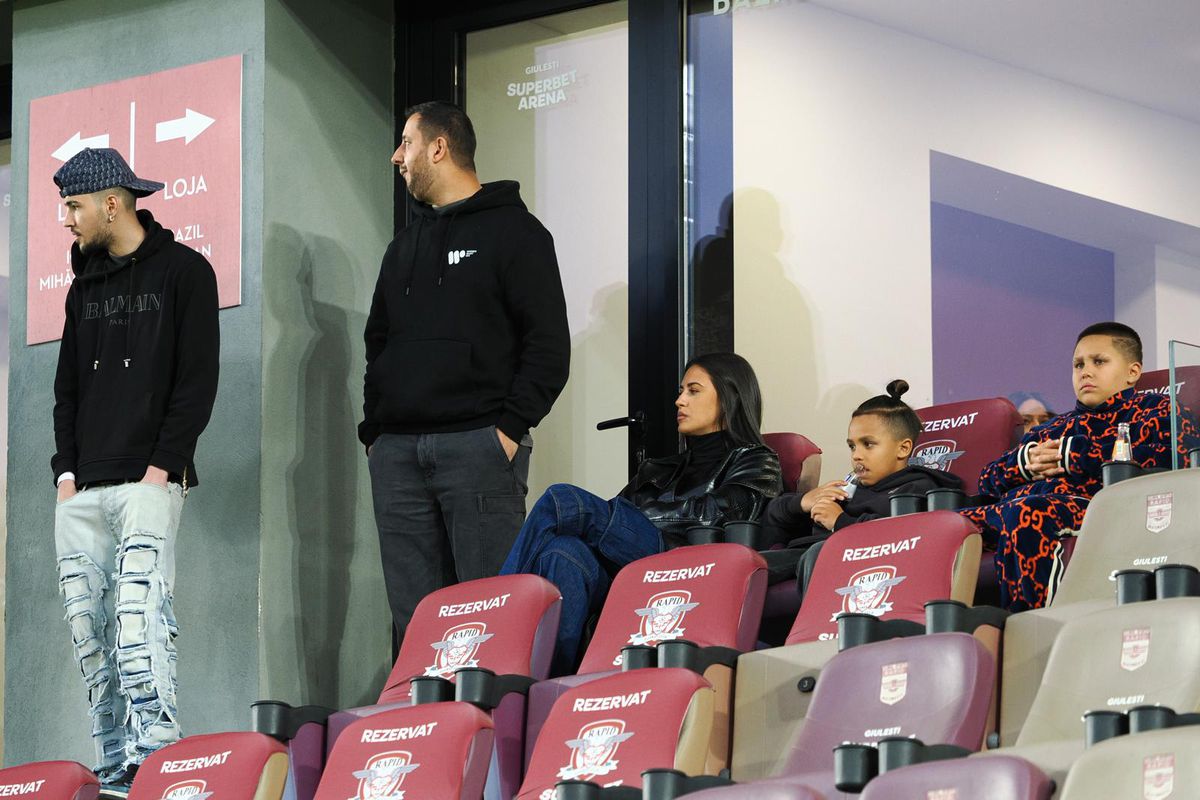 Antonia, prezentă la Rapid - Universitatea Craiova