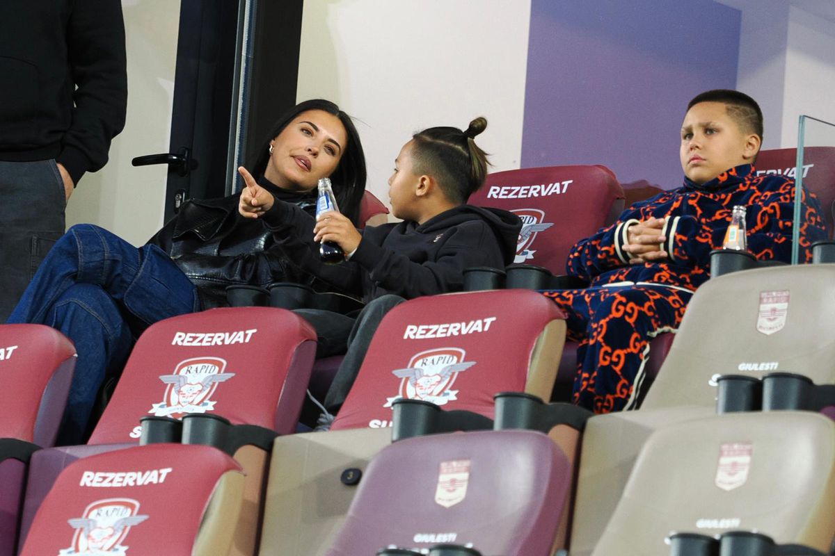 Antonia, prezentă la Rapid - Universitatea Craiova