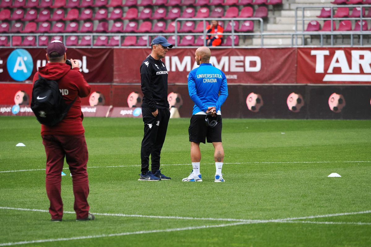 Rapid - Universitatea Craiova, poze înainte de meci