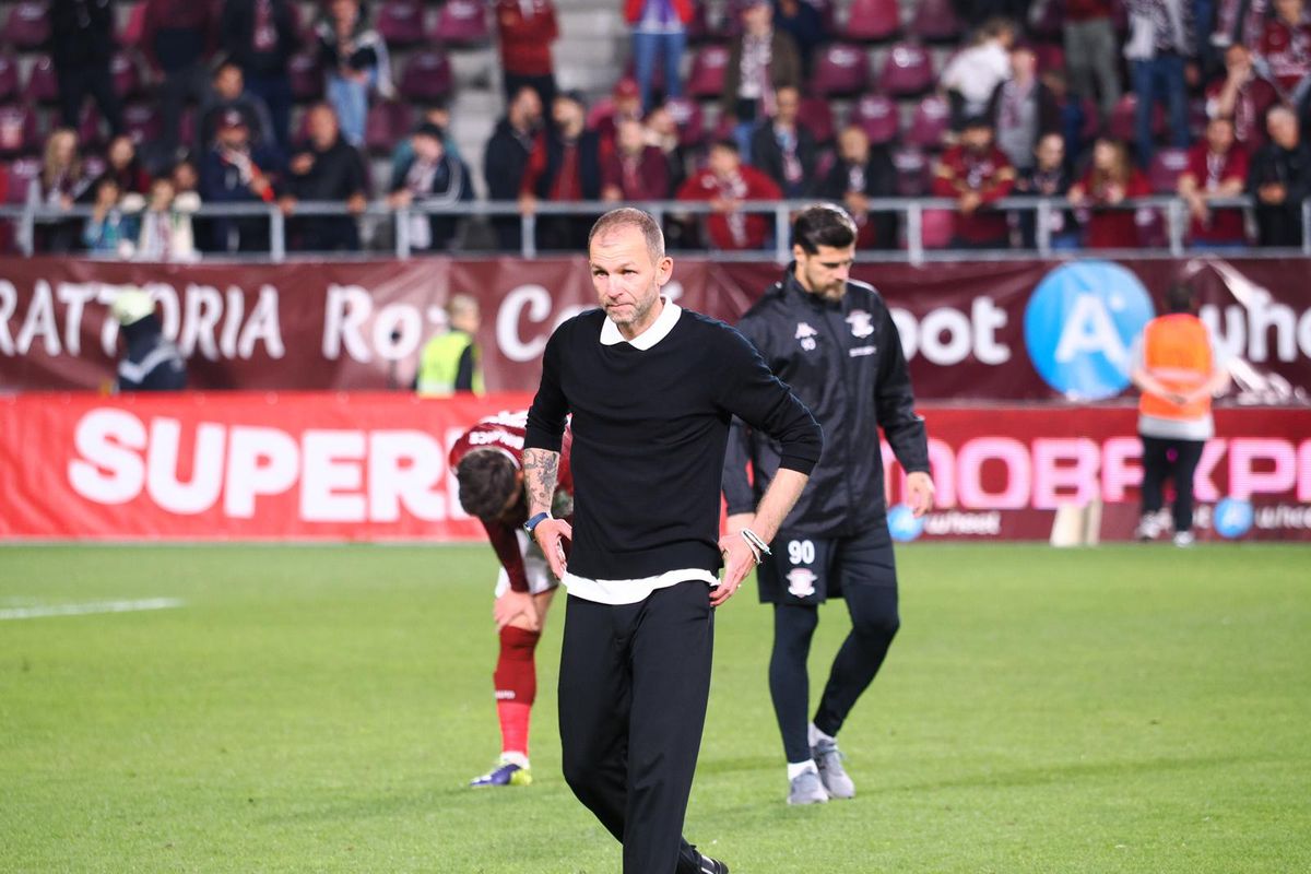 Dan Șucu a plecat din Giulești înconjurat de 6 bodyguarzi  » Cum a fost surprins patronul Rapidului la meciul cu Craiova