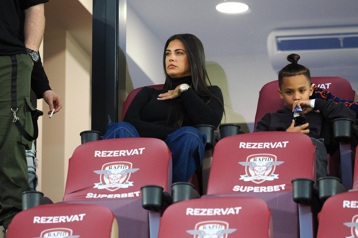 Antonia, prezență-surpriză la Rapid - Universitatea Craiova » Cum a fost surprinsă de fotoreporterul GSP