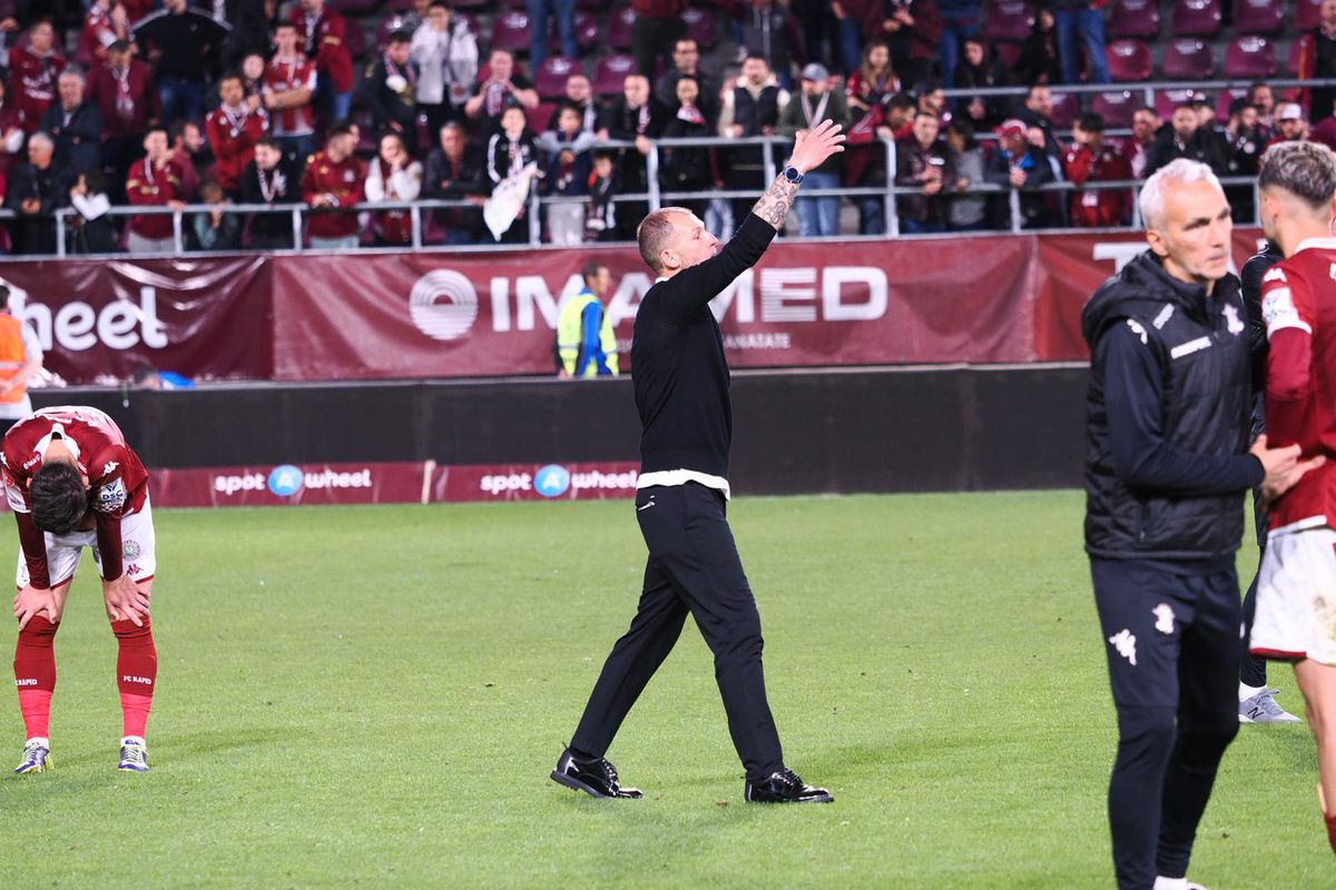 Aproape de oficializare » Rapid va avea un nou antrenor sezonul următor: „Am promis!”