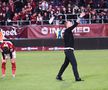 Bogdan Lobonț nu a înțeles nimic din ce s-a întâmplat în jurul lui după ce Rapid a pierdut și cu Universitatea Craiova (1-2). Foto: Ionut Iordache / GSP