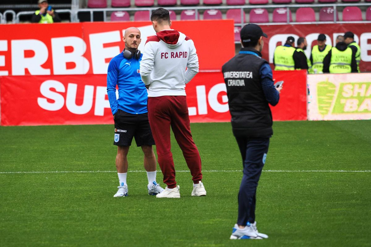 Rapid - Universitatea Craiova, poze înainte de meci