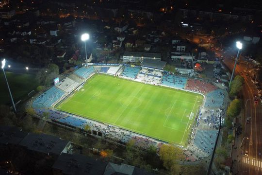 Stadionul Oțelul FOTO: GSP