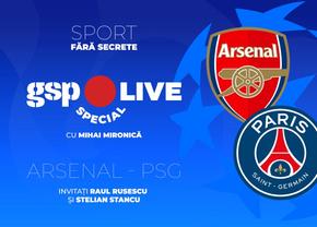 Arsenal - PSG, în semifinalele Ligii Campionilor » Comentăm cu Raul Rusescu și Stelian Stancu, la GSP Live Special