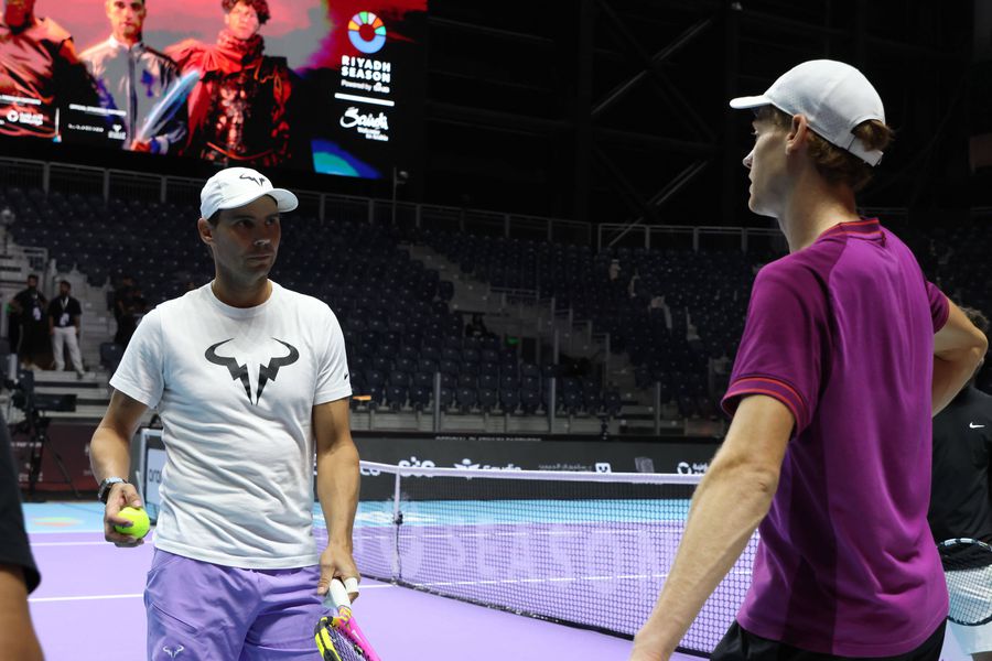 Nadal și Sinner în 2024 FOTO Imago Images Rafael Nadal despre Jannik Sinner: „Cred că este sută la sută nevinovat”+ ce spune despre sistemul antidoping