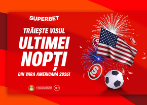 Superbet și marele vis american: câștigă o experiență VIP pentru două persoane la meciul meciurilor în fotbal!