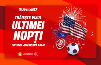 Superbet și marele vis american: câștigă o experiență VIP pentru două persoane la meciul meciurilor în fotbal!