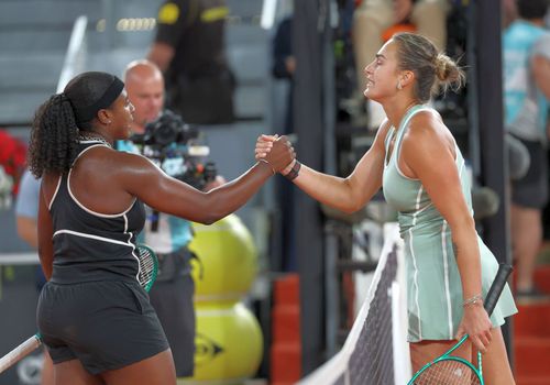 Reacția lui Hailey Baptiste, după ce a eliminat-o pe Sabalenka: „Am vrut să o fac să se simtă inconfortabil în orice mod posibil” // foto: Getty Images