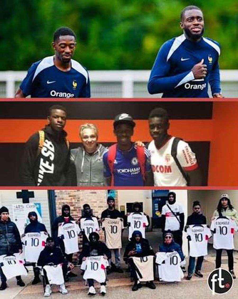 Gestul impresionant al lui Dembele și Upamecano! Momente unice pentru cei doi prieteni și cartierul unde au crescut