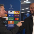 Luis Enrique și Vincent Kompany, dialog la finalul meciului dintre PSG și Bayern Munchen / foto: X @CBSSportsGolazo