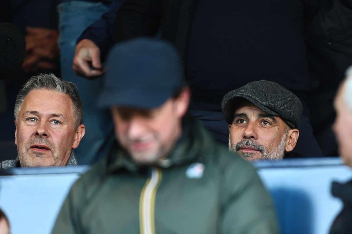 Pep Guardiola, surprins la un meci din liga a treia