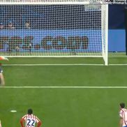 Penalty controversat în Atletico - Arsenal // FOTO: captură Prima Sport