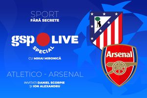 Atletico Madrid - Arsenal, în semifinalele Ligii Campionilor » Comentăm la GSP Live Special cu Daniel Scorpie și Ion Alexandru