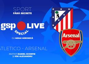 Atletico Madrid - Arsenal, în semifinalele Ligii Campionilor » Comentăm la GSP Live Special cu Daniel Scorpie și Ion Alexandru