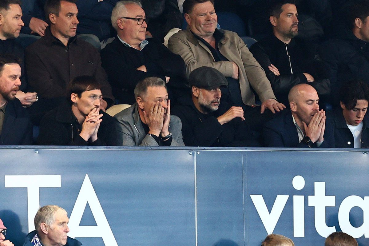 Pep Guardiola, surprins la un meci din liga a treia