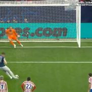 Penalty controversat în Atletico - Arsenal // FOTO: captură Prima Sport
