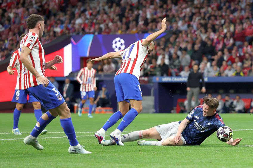 Penalty controversat în Atletico Madrid - Arsenal // FOTO: Getty Images