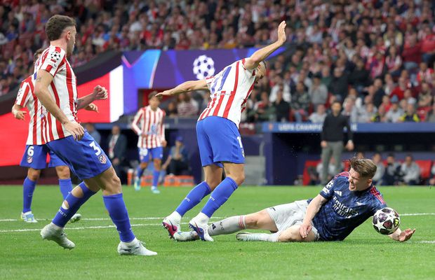 Penalty controversat în Atletico - Arsenal » Verdictul specialistului