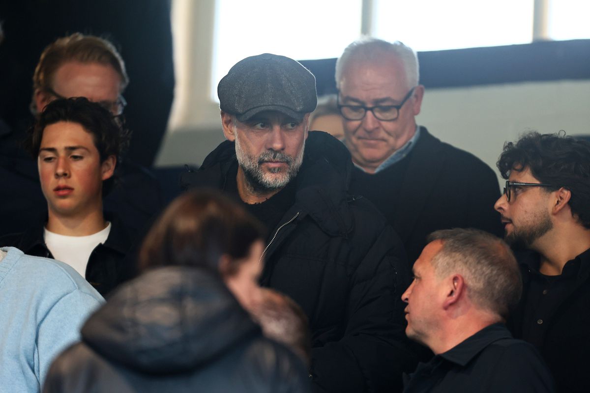 Pep Guardiola, surprins la un meci din liga a treia