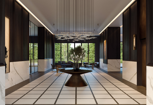 The Edition 1011 Featured by Versace Ceramics, complex dezvoltat de Constantin Iacov, fost finanțator al clubului de fotbal FC Național