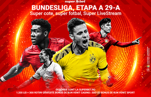 Bayern e aproape campioană, dar spectacolul din Bundesliga nu se oprește. Prinde SuperCotele etapei a 29-a!